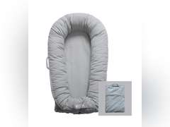 (See pictures)Deluxe Lounger Cover | 100% Cotton Baby Lounger Extra Cover for Dockatot Deluxe | Hypoallergenic Infant Baby Nest Replacement | Cover Only (Gainsboro)(similar model) 36