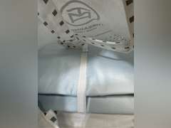 Threadmill Home Linen Cotton Twin XL Size Bed Sheet Set Sateen 16 Deep Pocket 3 Pc Light Blue 44