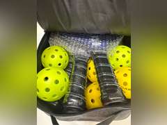 GARYE Pickleball Paddles Set of 4, Carbon Fiber Pickle Ball Paddle, USAPA Approved Lightweight Rackets 4 Pack for Adults and Teenagers, Includes 6 Balls, 1 Bag, and 4 Grip Tapes. 63