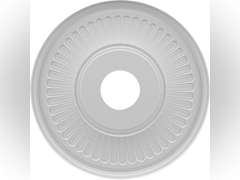 Ekena CMP16BE Ceiling Medallion, Primed White 22