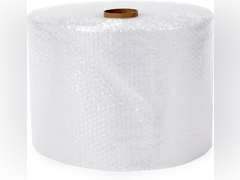 Amazon Basics Perforated Bubble Cushioning Shipping Wrap, Small 3/16", 12-Inch x 175 Foot Long Roll, Clear 23