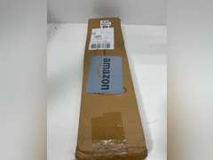 Zenna Home Curved Shower Rod, Aluminum, Brushed Nickel, 32"-40" stall Sized 18