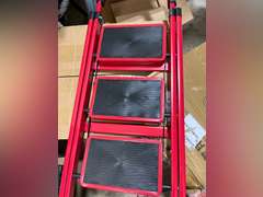 Step Ladder 3 Step Ladder Folding Step Stool,3 Step Stool with Anti-Slip and Wide Pedal,Portable Foldable Step Ladder with Handgrip 550 lbs Capacity Step Stool 33
