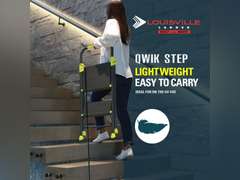 Louisville Ladder 2 Step Ladder, Step Stool with Anti-Slip Pedal, L-4461-02 126