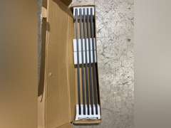 TUNNY 5 Pack Classic Cabinet Handles-18.9"/480mm Screw Spacing Matte Black Furniture Hardware Handles for Kitchen Cabinets Bedroom Cabinet Pulls 100