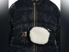 Jessica Simpson Girls' Hooded Winter Parka Heavyweight Coat size 4T 10