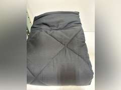 Similar model. NTBAY Down Alternative Toddler Comforter, Lightweight and Warm Crib Quilted Blanket, king size Black 39