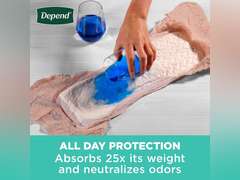 Depend Fresh Protection Adult Incontinence & Postpartum Bladder Leak Underwear for Women, Disposable, Maximum, Medium, Blush, 38 Count, Packaging May Vary 46