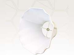Royal Designs Flare Bottom Outside Corner Scallop Basic Lamp Shade - Beige - 8 x 14 x 11 127