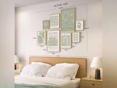 Henri Matisse Toile murale encadr e vert sauge pour salon, salon, bureau, cuisine 199