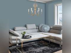 KSANA Chandelier for Dining Room, 6 Light Gold Chandeliers with Crystal, Modern Chandelier Hanging Light Fixtures in Vintage Brushed Gold 12