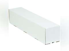 BOX USA BM5525 Square Mailing Tubes, 5" x 25", Oyster White (Pack of 25) 63