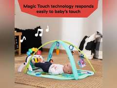 Baby Einstein Farm Explorers 4-in-1 Kickin Tunes Musical Meadow Music & Language Discovery Gym, Ages 0 Months and Up 50