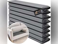 GORILLA GRIP Heavy Duty Couch Cushion Support Board to Fix Sagging Sofas, 21.5 x 70 Sofa, Thick Plywood Boards Add Strong Seat Supports, Stays in Place, Replacement Stuffing Under Couches, Gray 50