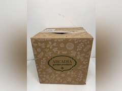 Arcadia Garden Products PL10BK Classic Traditional Plastic Urn Planter, 15" x 13", Black (2Pack) 69