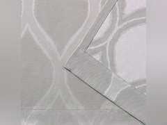 Exclusive Home Curtains EH8126-02 2-108G Montrose Ogee Geometric Textured Linen Window Curtain Panel Pair with Grommet Top, 54x108, Dove Grey, 2 Piece 30
