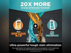 Shark StainStriker Portable Carpet, Upholstery & Area Rug Cleaner with Pet Mess Tool, Stain & Odor Remover, Perfect for Car Interiors, Includes 3 Cleaning Tools & Cleaning Solution, White, PX201 139