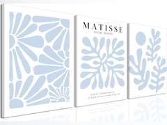 yulihaz Matisse Flower Wall Art Framed 16x24 inch Set of 3 Abstract Minimalist Light Blue and White Henri Matisse Canvas Posters Prints Aesthetic Pictures Wall Decor Large Gallery Home Decoration 54