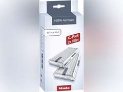 Miele HEPA AirClean SFHA50-2 Vacuum Filter, 12 Month Lifespan, With TimeStrip Filter Change Indicator - XL Pack For 2 Years of Clean Air 98