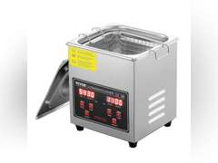 VEVOR Ultrasonic Cleaner Ultrasonic Stainless Steel Cleaning Device 158 W, 2 L Ultrasonic Cleaning Device with Digital Display 0-30 Min, Cleaning Ultrasonic for Jewellery, Glasses, Watches etc. 43