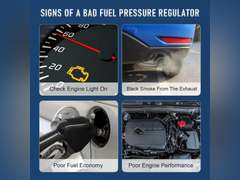 0928400642 Fuel Pressure Regulator Compatible with Ram 2500 3500 4500 Cummins Diesel 6.7L 2007-2012, Replace 4936097, 5264247,68027022AC 28