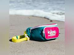 Igloo Retro Fanny Packs Cooler, Insulated Crossbody Bag, Fashion Waist Packs, Adjustable & Lightweight Travel Hip Pack 17