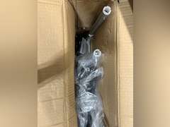 VEVOR 2 in 1 Folding Walker & Removable Armrests, Height Adjustable Foldable Walker with 5" Solid Wheels, Lightweight Aluminum | Front Wheeled Mobility Aid for Elderly Handicapped Disabled, 450 Pounds 80