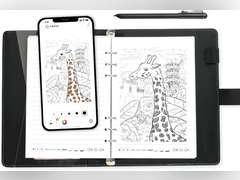 2 in 1 Digital Pen Smart Pen Writing Set, Includes Smartpen, Notebook, Use with Ophaya App for Notes Taking, Recording, Storing 90