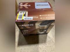 Keurig K-Elite Single Serve K-Cup Pod Coffee Maker, with Strength and Temperature Control, Iced Coffee Capability, 8 to 12oz Brew Size, Programmable, Brushed Gold 145