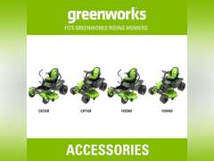 Greenworks 7509002 Lawn Mower Accessory, Black 79