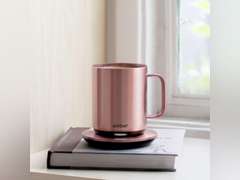 Ember Charging Coaster 2, Wireless Charging for Use with Ember Temperature Control Smart Mug, Rose Gold 40