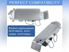 DC97-14486A Dryer Heating Heater Element Replacement for Samsung dv45h7000ew/a2 dv42h5000ew/a3 dv40j3000ew/a2 dv42h5200ep/a3 dv42h5200ew/a3 dv48h7400ew/a2 dv42h5200ef/a3 dve50m7450w/a3 dve50r5200w/a3 52