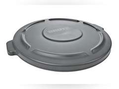 Rubbermaid Commercial Products Brute Snap-On Lid 121 Litre Grey FG263100GRAY 20