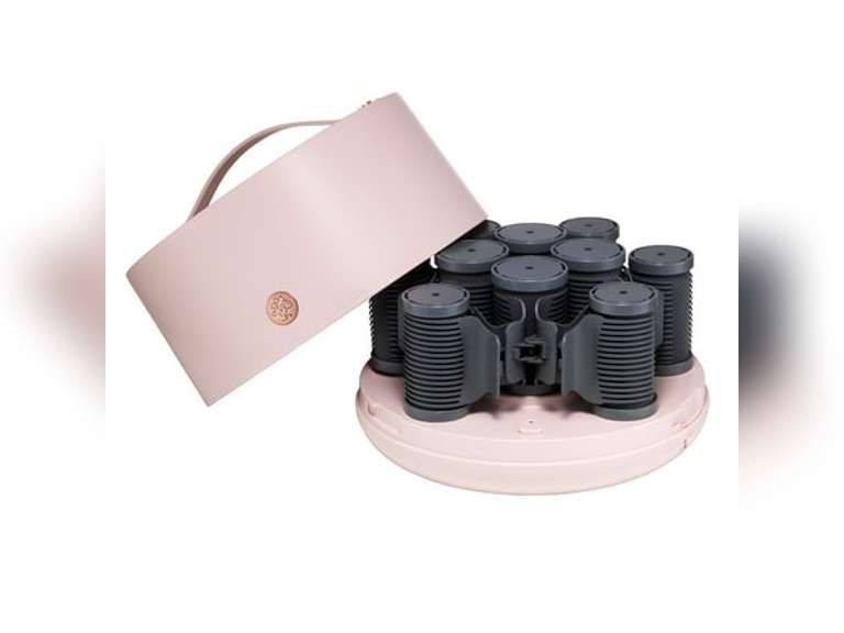Hairitage Ceramic Thermal Hot Rollers for all hair types & textures, 10 Piece Set, 40