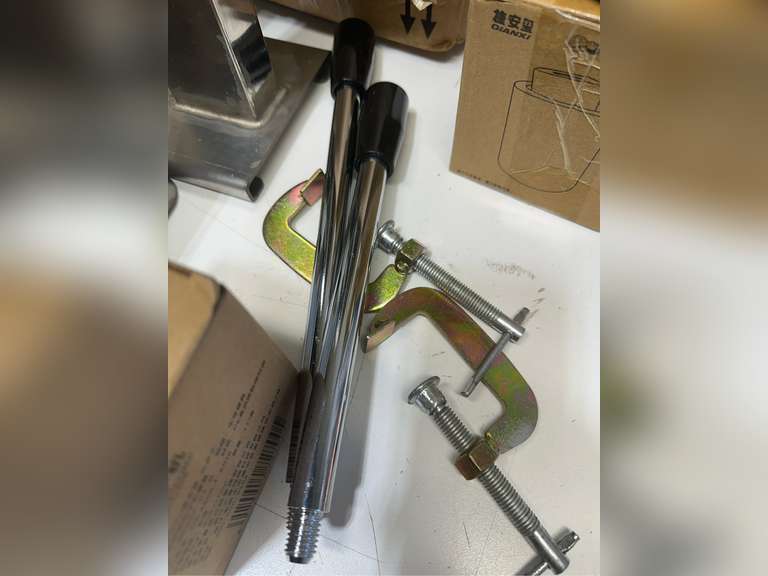 Steamed Stuffed Bun Maker with 3Mold Automatic Baozi Making Mold Stainless Steel Steamed Stuffed Cooking Tool Sets with Dough Press Machine, Closing Machine and Molds 298