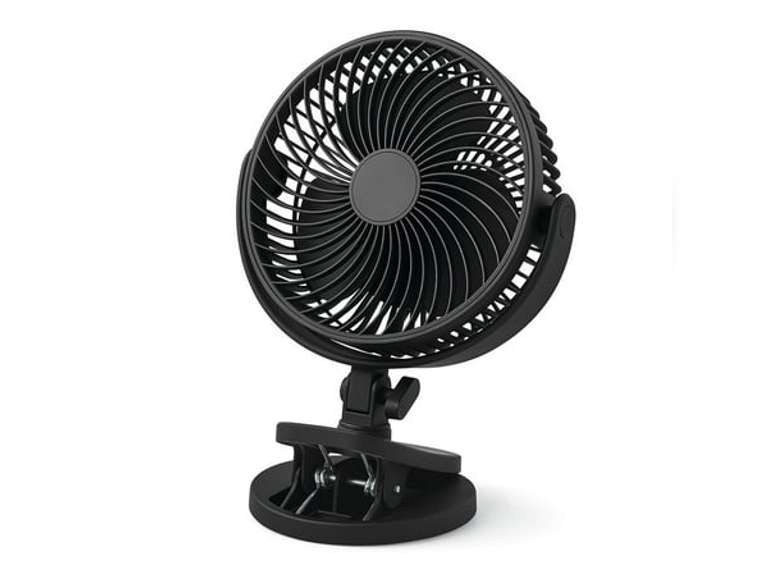 Mainstays 6" Desktop, Clip AC Electric Household Personal Fan with 2 Speed Black 11