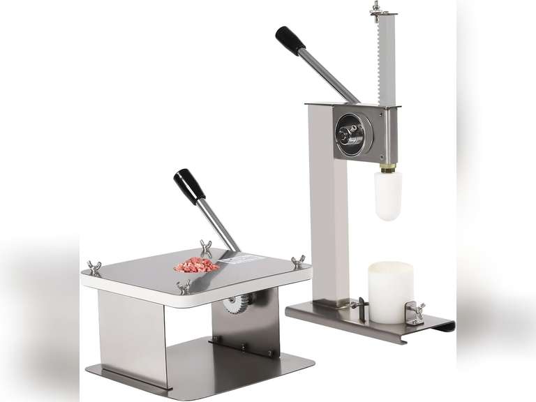 Steamed Stuffed Bun Maker with 3Mold Automatic Baozi Making Mold Stainless Steel Steamed Stuffed Cooking Tool Sets with Dough Press Machine, Closing Machine and Molds 298