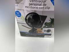 Mainstays 6" Desktop, Clip AC Electric Household Personal Fan with 2 Speed Black 11