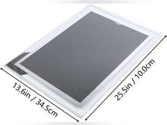 Garneck 1pc Elegant Glass Photo Frame for Home Certificate Display Chic Picture Holder for Living Room Bedroom and Study for, 10.7 x13.2 14