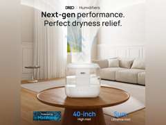 Dreo Humidifiers for Bedroom, Top Fill 4L Supersized Cool Mist Humidifier, 36H Runtime, 28 dB Quiet Ultrasonic Air Humidifier for Large Room, Plants, Baby Nursery, Indoor, Night Light, Easy to Clean 36