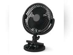 Mainstays 6" Desktop, Clip AC Electric Household Personal Fan with 2 Speed Black 11