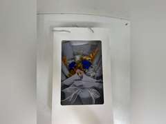 Forever Flowers Bouquet in Luxury Gift Box - Handmade Preserved Real Roses Hydrangea, 3-5 Years Long Lasting, Mothers Day Gift for Her, Wife, Mom Romantic Birthday/Valentine Gifts (Blue) 29