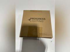 Progress Lighting Cylinder Collection 5" Clear Glass Round Cylinder Lens Cover for P5674 Cylinders Black, 0.83x5.00x5.00 20