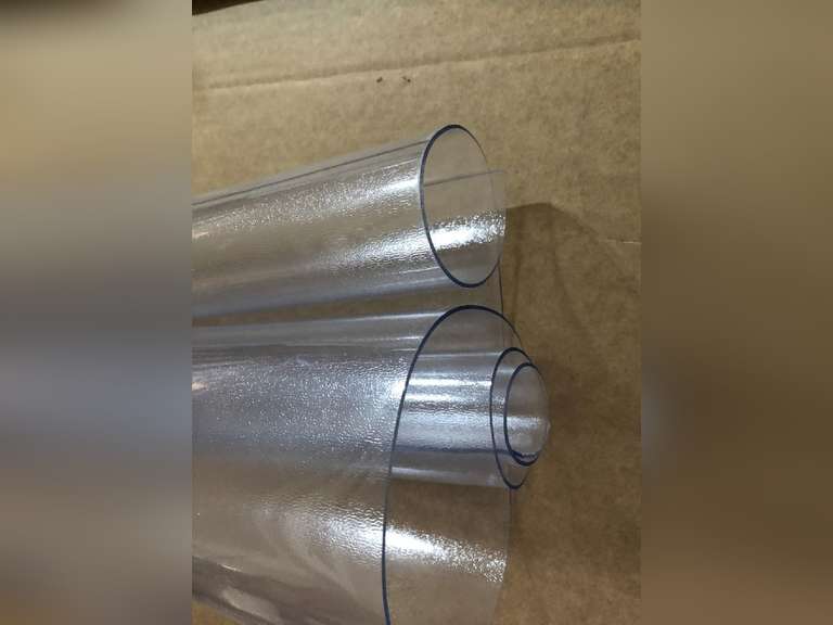 Similar model. Custom Size 1.5 MM 16 Gauge Waterproof Frosted Matted 90% Transparency PVC Vinyl Tablecloth Protector Marble Wood Surface Protector Table Pad (47x70") 53