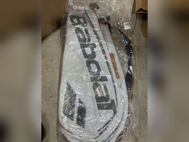 Babolat Pure Wimbledon Racquet Holder x6 Tennis Bag (White), 75 x 32 x 32 cm 120