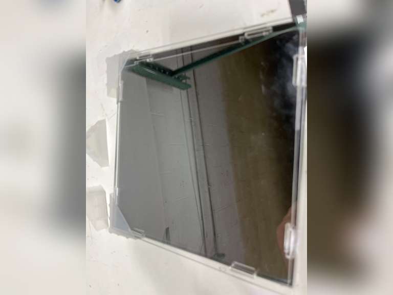 uxcell Acrylic Clear Display Case for Collectibles Self-Assemble Display Boxes, Black Base Dustproof Countertop Storage Box for Collectibles Action Figures, 7.9 x 7.9 x 5.9 Inch 19