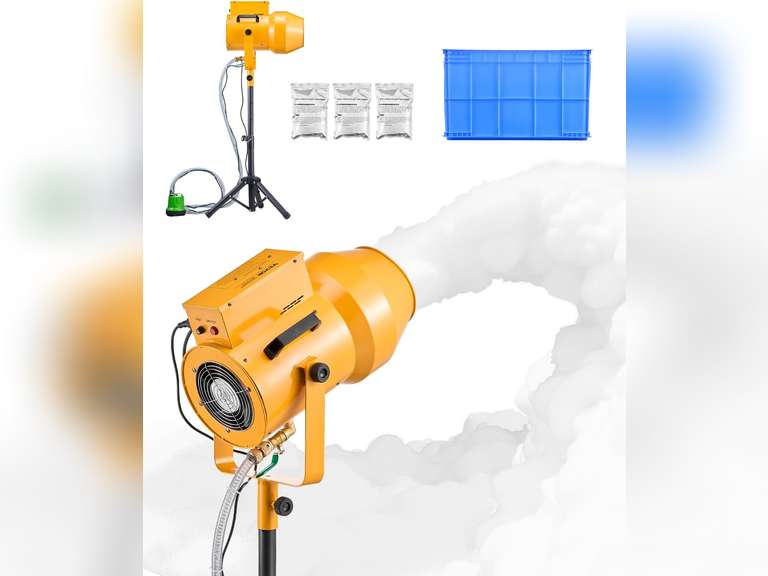 VEVOR Foam Machine, 1200 W Party Foam Cannon, Foam Maker with 3 Packs of Foam Powder, Foam Party Machine with 20 Gal Water Tank, for Backyard, Pool, Outdoor Events, Birthdays, Celebrations & Party 380