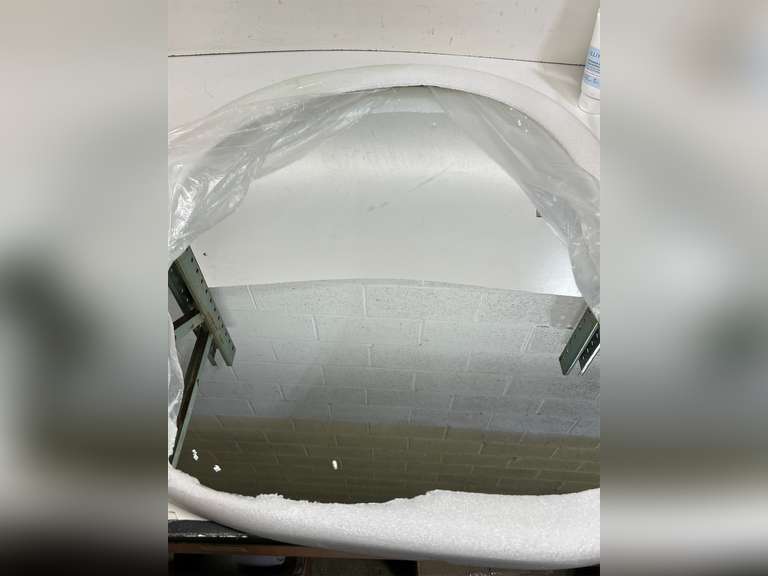 Irregular Wall Mirror Metal Gold Framed Wall Mirror for Living Room Bedroom Bathroom Entryway Wall Decor 31.5"*32" BKS002Gold 130