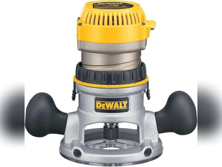 DEWALT Router, Fixed Base, 1-3/4-HP, 11.0 Amp Motor (DW616) 123