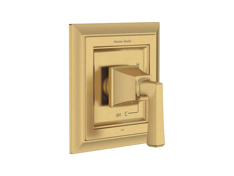 Town Square S 1-Handle Valve Trim Kit for Flash Rough-in Valves in Brushed Cool Sunrise (Valve Not Included) 261